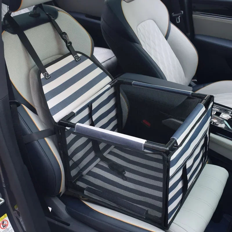 Waterproof Travel Dog Car Seat Cover & Carrier – Hammock Basket for Small & Medium Pets