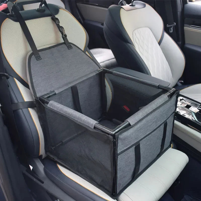 Waterproof Travel Dog Car Seat Cover & Carrier – Hammock Basket for Small & Medium Pets