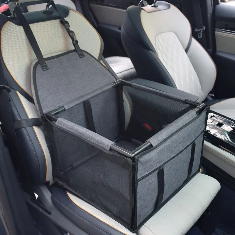 Waterproof Travel Dog Car Seat Cover & Carrier – Hammock Basket for Small & Medium Pets