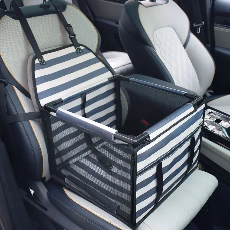Waterproof Travel Dog Car Seat Cover & Carrier – Hammock Basket for Small & Medium Pets