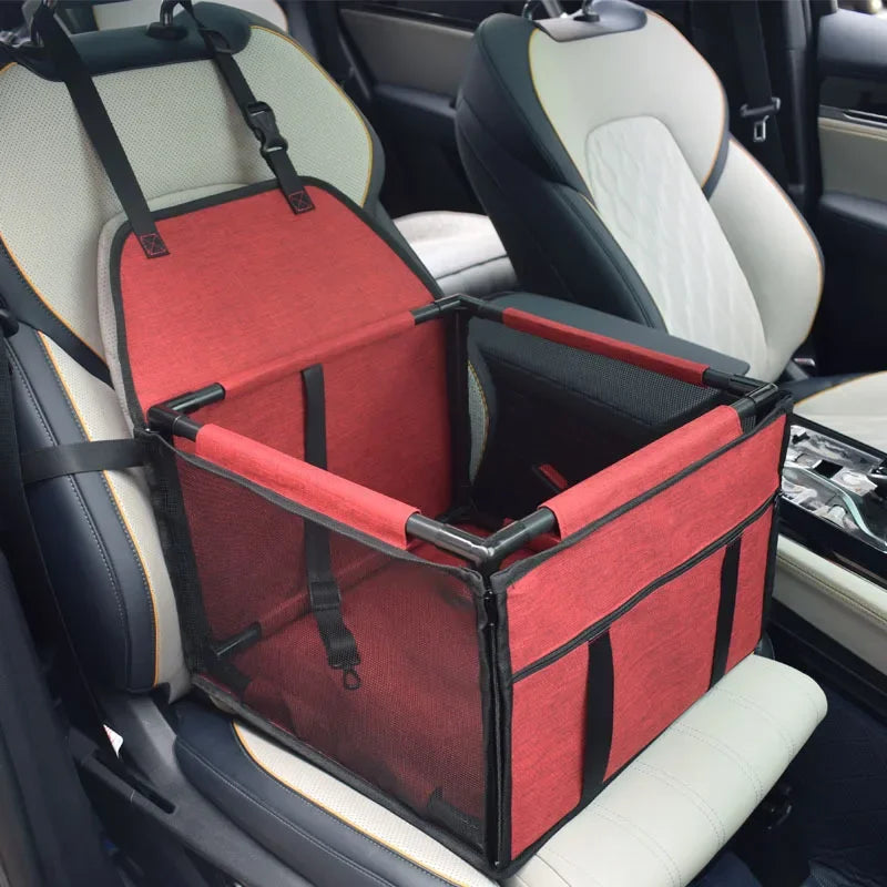 Waterproof Travel Dog Car Seat Cover & Carrier – Hammock Basket for Small & Medium Pets