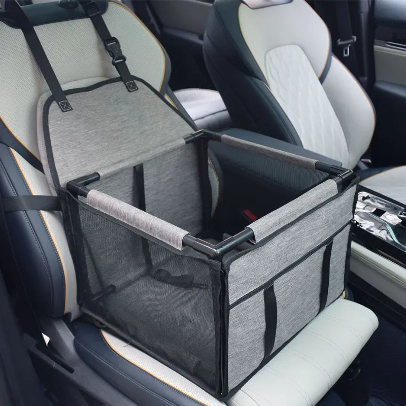 Waterproof Travel Dog Car Seat Cover & Carrier – Hammock Basket for Small & Medium Pets